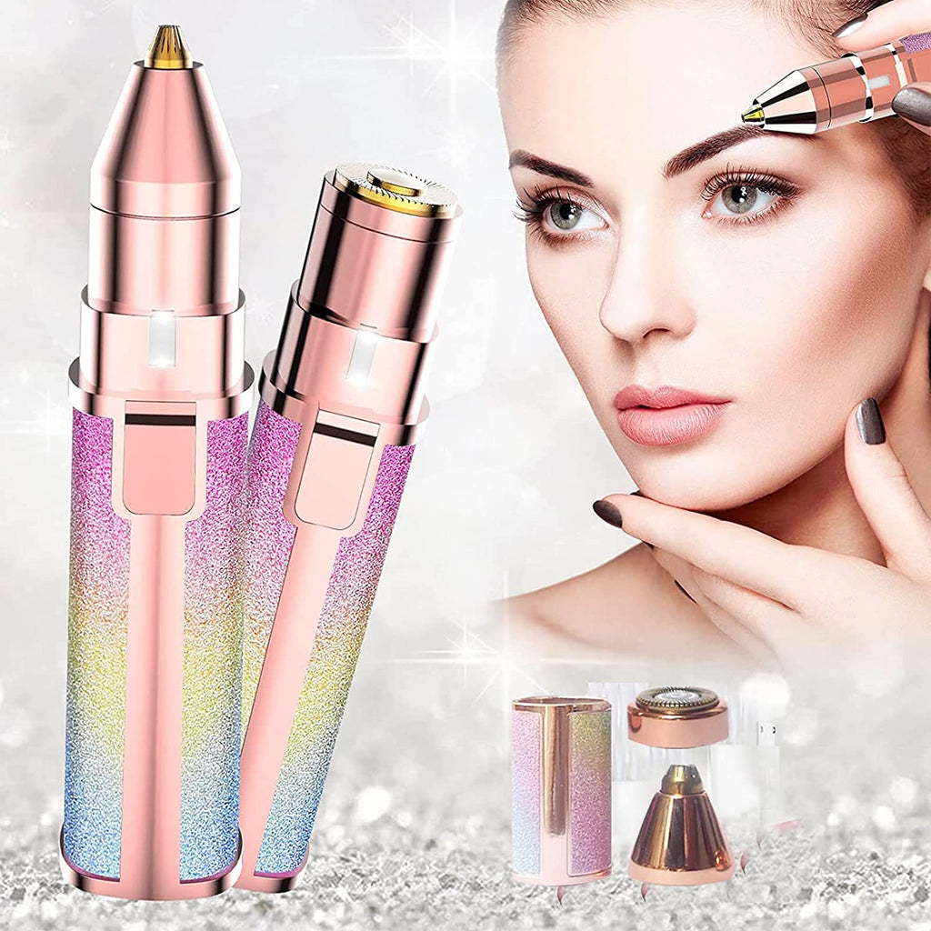 Depilador facial y de cejas 2en1