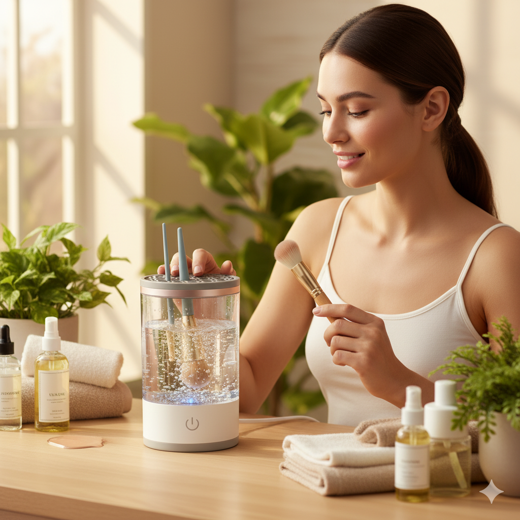 Limpiador De Brochas Electrico