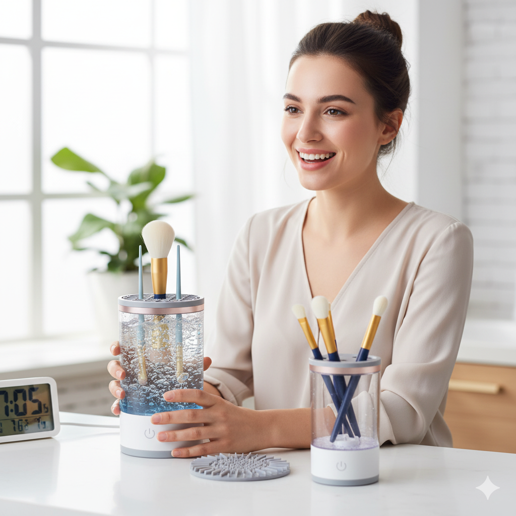 Limpiador De Brochas Electrico